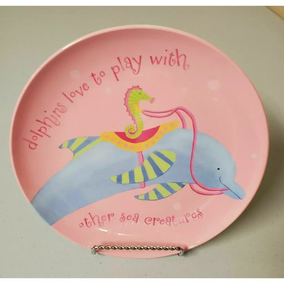 3 Pottery Barn Kids Mermaid, Octopus, Dolphin Plas - Picture 8 of 10